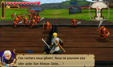 Hyrule Warriors Legends (USA) screen shot game playing